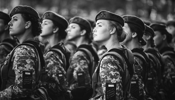 Ukraine’s women at arms